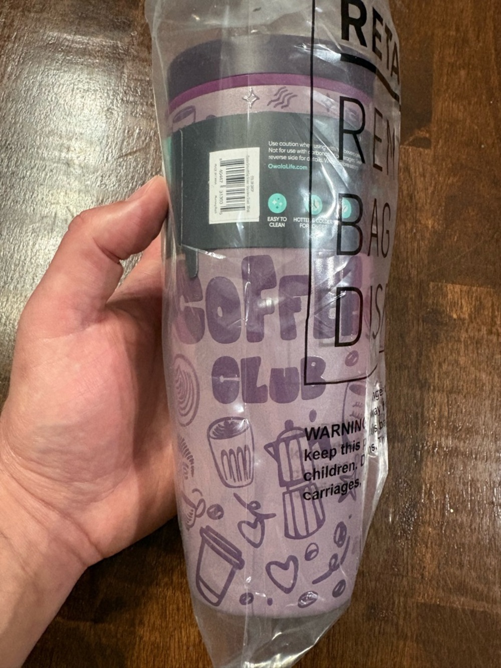 Owala COLOR DROP - MORNING RUSH - 20oz SmoothSip Slider brand new